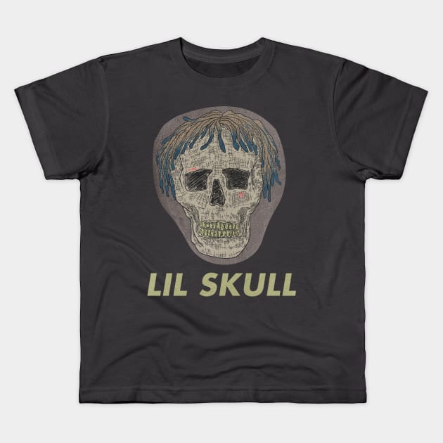 trapper skull trapped in the traphouse Kids T-Shirt by craz